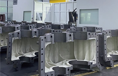 大型机械加工的生产系统及工艺过程